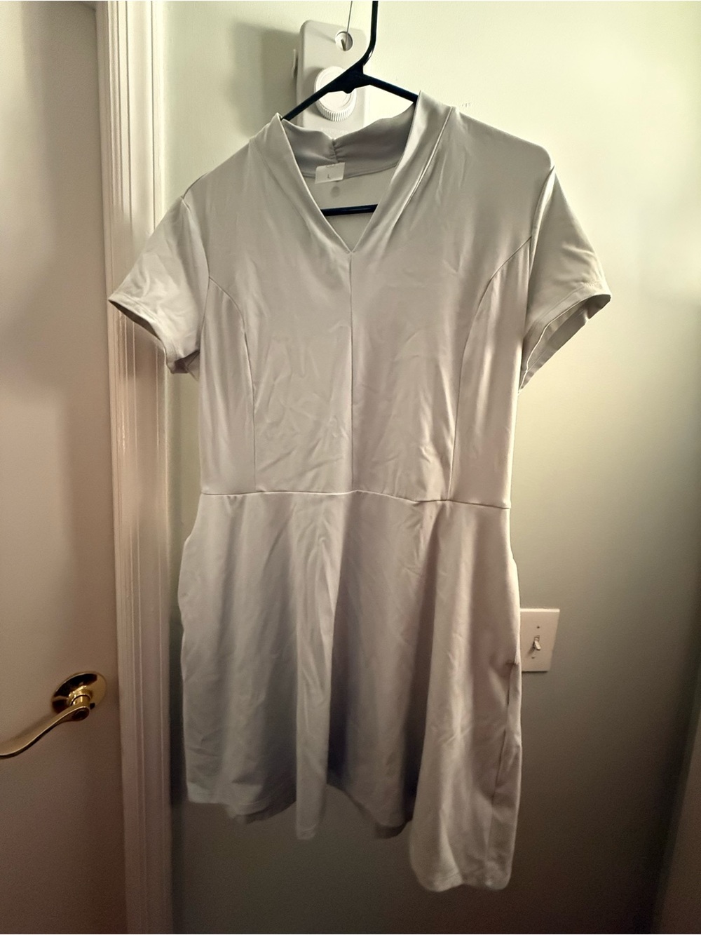 Calia by Carrie Underwood Short Sleeve Light Blue Golf Dress - EUC